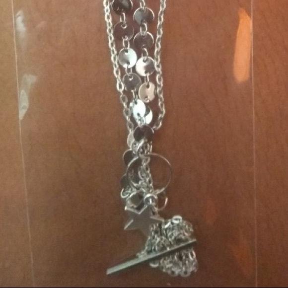 Sexy 2 Layer Choker and Drop Necklace - Picture 8 of 8